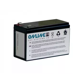 Zamiennik baterii do UPS Online USV YUNTO 800 (12V 9Ah, VRLA AGM)