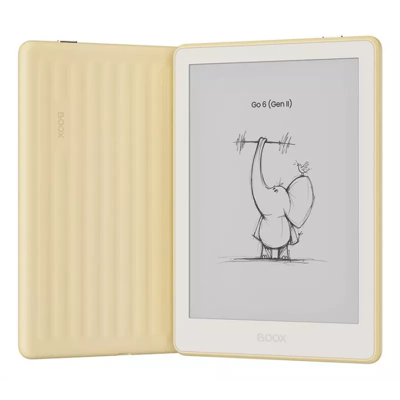 ONYX BOOX Go 6 (Gen II) 6-calowy czytnik e-booków z E Ink Carta 1200, 4GB RAM, 64GB pamięci, Android 12, Wi-Fi i Bluetooth