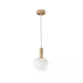 Opalla Pendant Lamp 30W E27 30cm Opal Glass