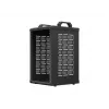 Open Rack 10 9U 280x300 czarna wisząca rama rack z otwartą konstrukcją