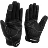 Oplite OP-GLOVE M Sim Racing Gloves - Black - Synthetic Leather - Polyester - Silicone - Spandex - 100 mm - 224 mm - 150 g
