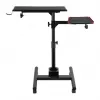 OPLITE Universal Stand with Wheels for Keyboard and Mouse - Mobile Workstation Trolley