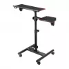 OPLITE Universal Stand with Wheels for Keyboard and Mouse - Mobile Workstation Trolley
