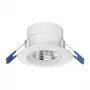 OPPLE Chiara Wpuszczany sufitowy spot LED 9W 675lm Ciepła biel 2700K ściemniany TRIAC, biały