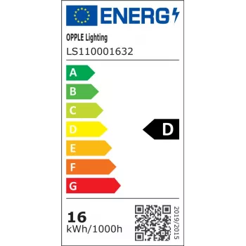 OPPLE LED downlight S-E2 okrągły 200mm 18W wybieralna 3000K/4000K biały