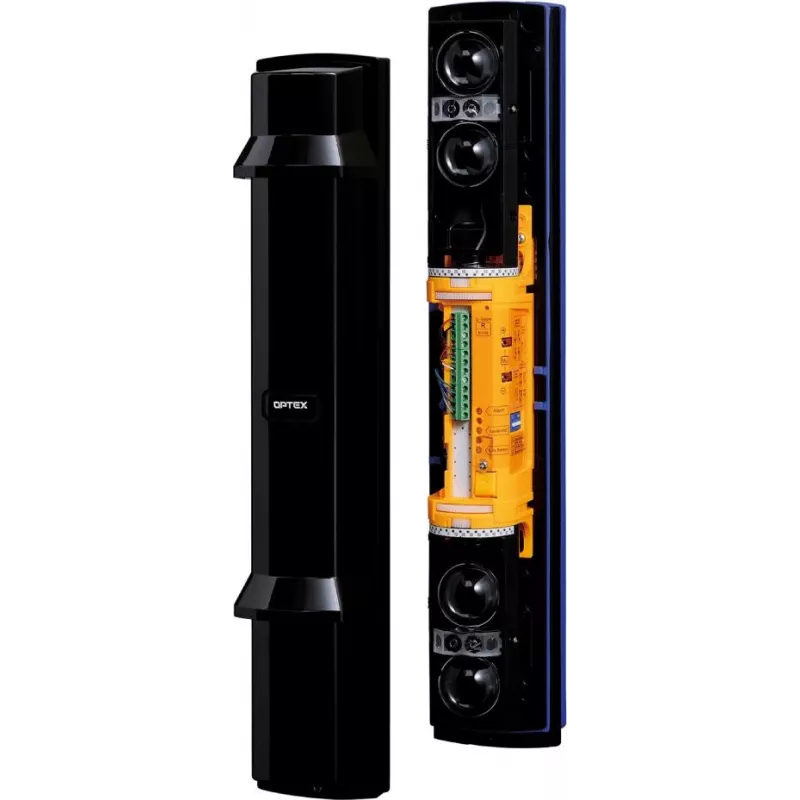OPTEX SL-200QN(C) Smart Line 4-wiązkowa bariera podczerwieni do ochrony zewnętrznej, zasięg 60m