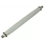 Opticum Flat Window Pass-Through Cable F-Female do F-Female 25cm Biały
