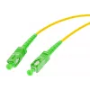 OPTIX Single-Mode 9/125 Simplex Fiber Patch Cord, 3m, SC/APC do SC/APC, 3.0mm LSZH Żółty