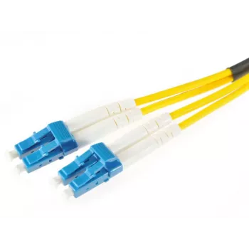OPTIX Single-Mode Duplex Fiber Patch Cord LC/UPC do LC/UPC 3m LSZH Yellow