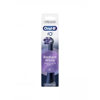 Oral-B iO Whitening Replacement Heads 4-Pack (Black)