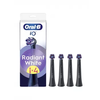 Oral-B iO Whitening Replacement Heads 4-Pack (Black)