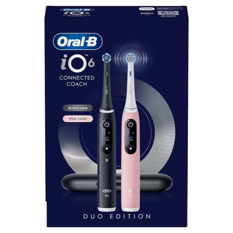 Oral-B PP/141/668532 Szczoteczka elektryczna z technologią 3D Cleaning Action, timerem i czujnikiem nacisku, czarna