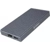 ORICO M.2 NVMe Docking Station z aktywnym PD 100W, HDMI 2.0, Audio, RJ-45, Czytnik kart - Szary (CDH-9N-GY-BP)