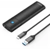 ORICO M.2 SATA SSD Enclosure USB-C 5Gbps Black PWM2-BK-EP