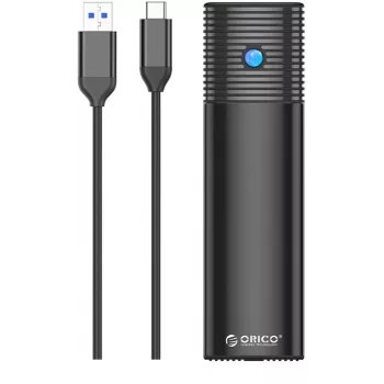 ORICO M.2 SATA SSD Enclosure USB-C 5Gbps Black PWM2-BK-EP