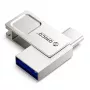 ORICO U301 64GB USB-A USB-C USB 3.2 Gen 1 Pendrive - Srebrny