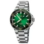 ORIS Aquis Date Calibre 400 Męski Zegarek Automatyczny 41,50 mm Zielona Tarcza Bransoleta ze Stali Nierdzewnej 41270782209PE