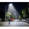 ORLLO 400W Solar LED Street Lamp z panelem 28W, czujnikiem ruchu i pilotem, 2713LM, 6500K