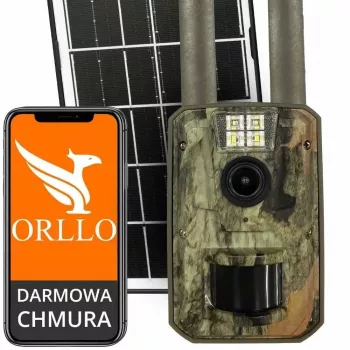 Orllo Huntercam 5 GSM Fotopułapka 20MP 1080p Nocne Widzenie No-Glow Cellular