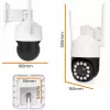 ORLLO TZ11 4K 8MP PTZ Kamera IP z Wi-Fi i 4G LTE, Tuya Smart, Pan-Tilt, zewnętrzna kamera bezpieczeństwa