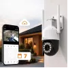 ORLLO TZ11 4K 8MP PTZ Kamera IP z Wi-Fi i 4G LTE, Tuya Smart, Pan-Tilt, zewnętrzna kamera bezpieczeństwa