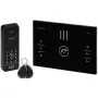 Zestaw wideodomofonu audio ORNO OR-DOM-BA-933/B, jednorodzinny, 2-przewodowy, klawiatura, RFID, czarny
