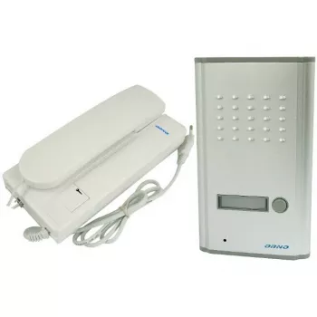 ORNO OR-DOM-RL-901/RL-3208A System domofonowy audio, 1-rodzinny, 2-przewodowy, montaż natynkowy, biały, 9094