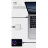 ORSEN S53 USB-C do USB-C Kabel 3A 1m Czarny