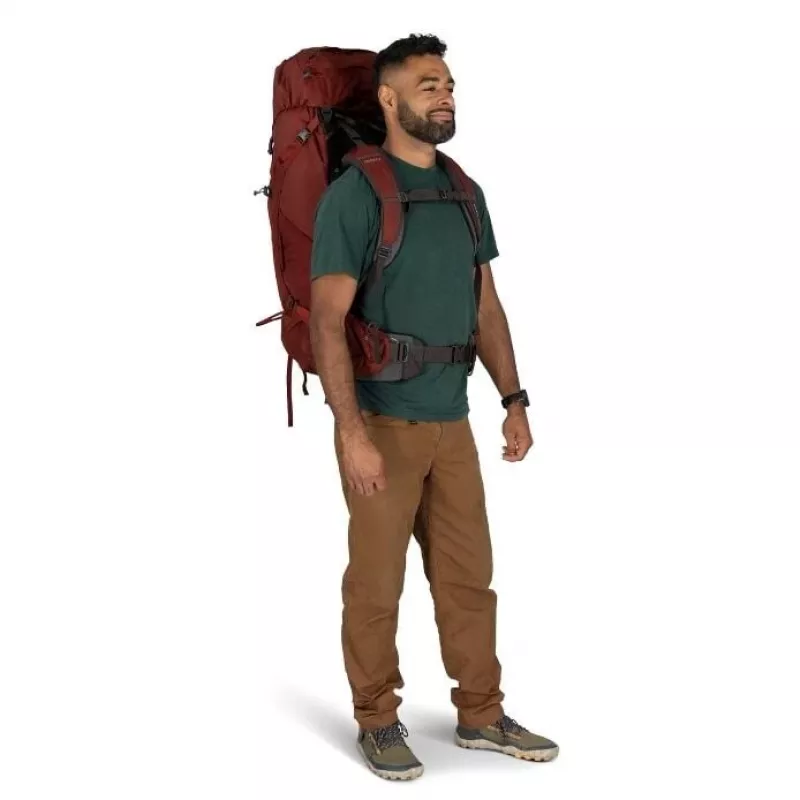 Plecak trekkingowy Osprey Aether 65 S/M Granatowa Czerwień