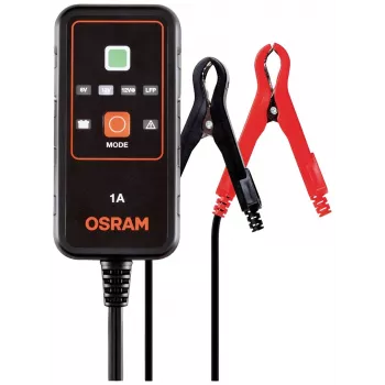 OSRAM BATTERYcharge 901 6V/12V 1A Automatyczny prostownik do akumulatorów kwasowo-ołowiowych