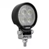 Osram ROUND WL VX80-WD Lampa robocza LED, 10W, 12/24V, 800lm, 6000K, szeroki strumień, IP67, ECE R10, złącze DT, 80mm