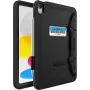 OtterBox Defender Series Kickstand Case do iPada 10. generacji - ultrawytrzymałe etui ochronne z wbudowaną folią ochronną na ekran - testowane zgodnie z normami wojskowymi - czarne (77-93756)