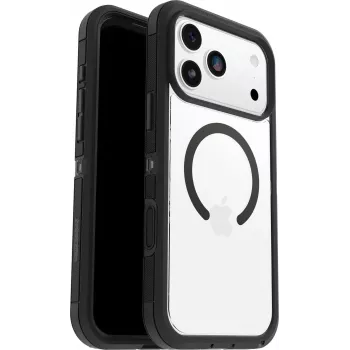 OtterBox Defender Series Pro XT Clear Camera Control Case do iPhone 17 Pro Max, Clear/Black