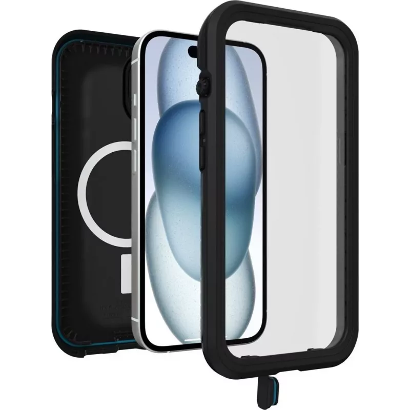 OtterBox FRE MagSafe Protective Case for Apple iPhone 15 - Black