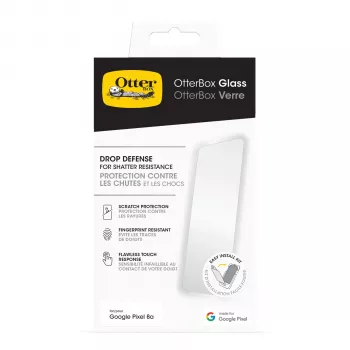 OtterBox Glass Screen Protector for Google Pixel 8a - Transparent Tempered Glass