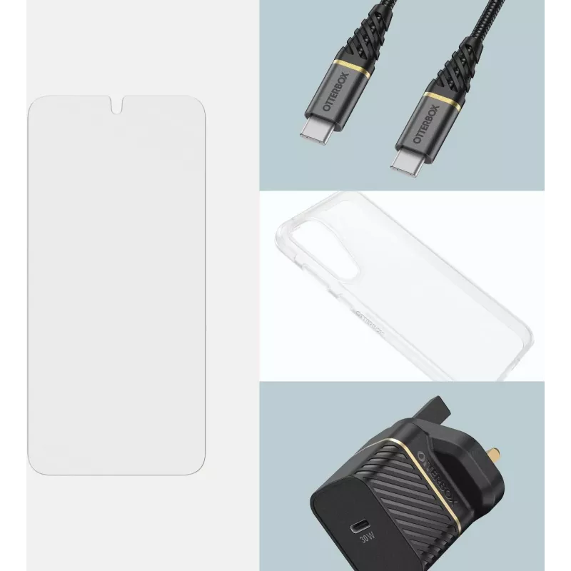OtterBox Szkło hartowane na ekran do Samsung Galaxy A55 5G - Przezroczyste szkło hartowane