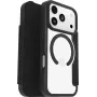 OtterBox React Folio MagSafe dla iPhone 17 Pro Black Crystal - Clear/Black