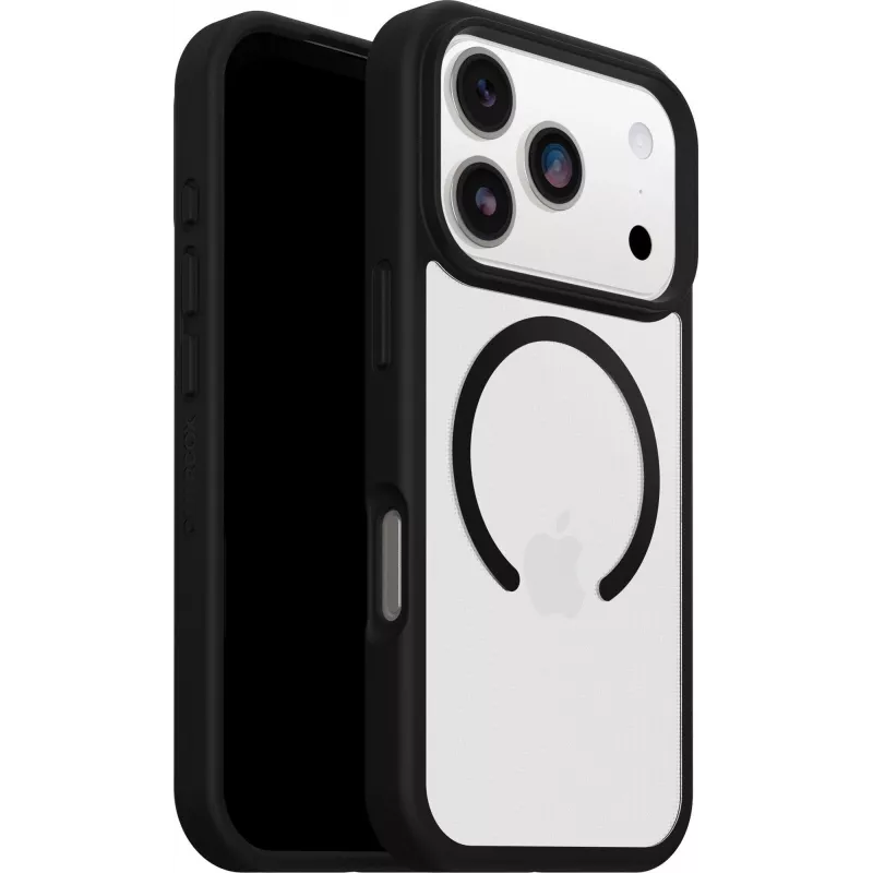 OtterBox React MagSafe do iPhone 17 Pro Black Crystal - Clear/Czarny
