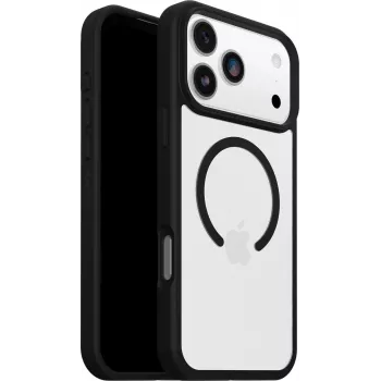 OtterBox React Series MagSafe Case do iPhone 17 Pro Max - Black Crystal (Clear/Czarny)