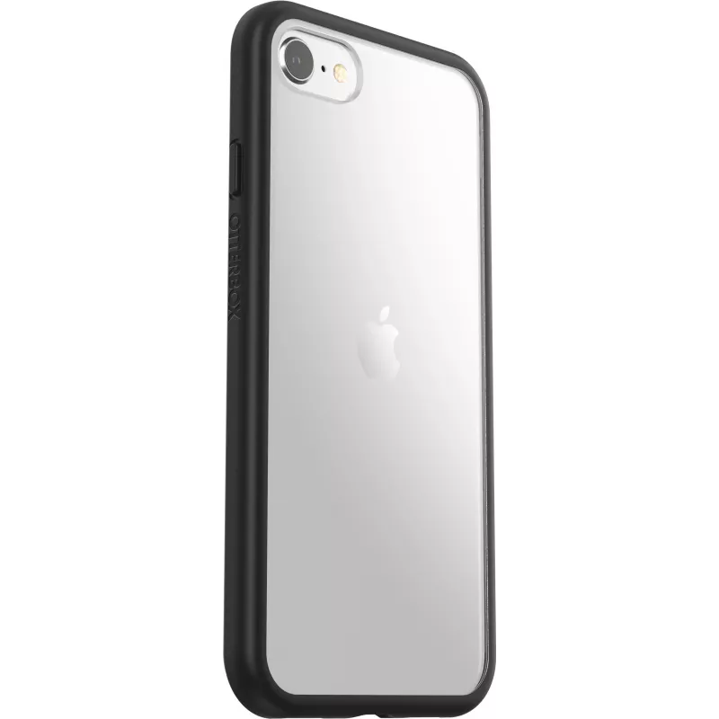 OtterBox React Series Mobile Phone Rear Cover - Black Crystal - for Apple iPhone 7, 8, SE (2nd Gen), SE (3rd Gen)