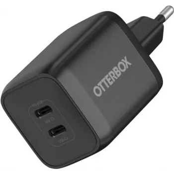 OtterBox Standard 65W GaN USB-C Ładowarka ścienna z 2 portami (45W+20W PD) Czarny