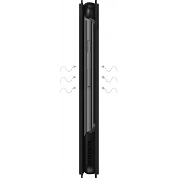 OtterBox Strada Series Etui typu Flip do Apple iPhone 6/6s/7/8/SE (2. i 3. generacji) - Czarny