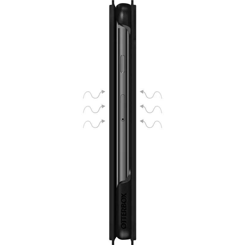 OtterBox Strada Series Etui typu Flip do Apple iPhone 6/6s/7/8/SE (2. i 3. generacji) - Czarny