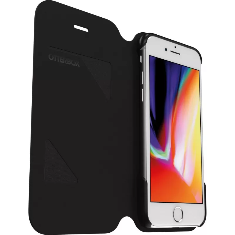 OtterBox Strada Series Etui typu Flip do Apple iPhone 6/6s/7/8/SE (2. i 3. generacji) - Czarny