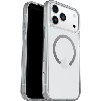 OtterBox Symmetry Clear MagSafe Series Case z przyciskiem sterowania aparatem dla Apple iPhone 17 Pro Max - przezroczysty (77-98856)