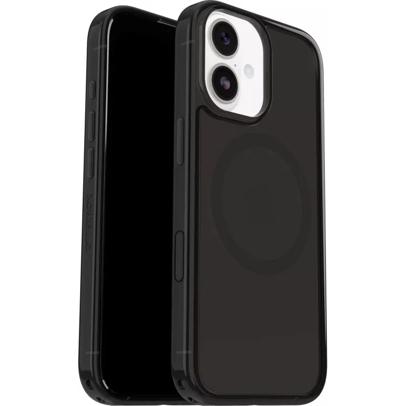 OtterBox Symmetry Series Clear MagSafe Case do iPhone 17 - Black Mist