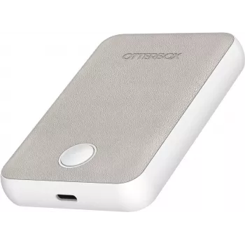 OtterBox Bezprzewodowy Power Bank dla MagSafe 5000 mAh 7,5W USB-C Biały (78-81463)