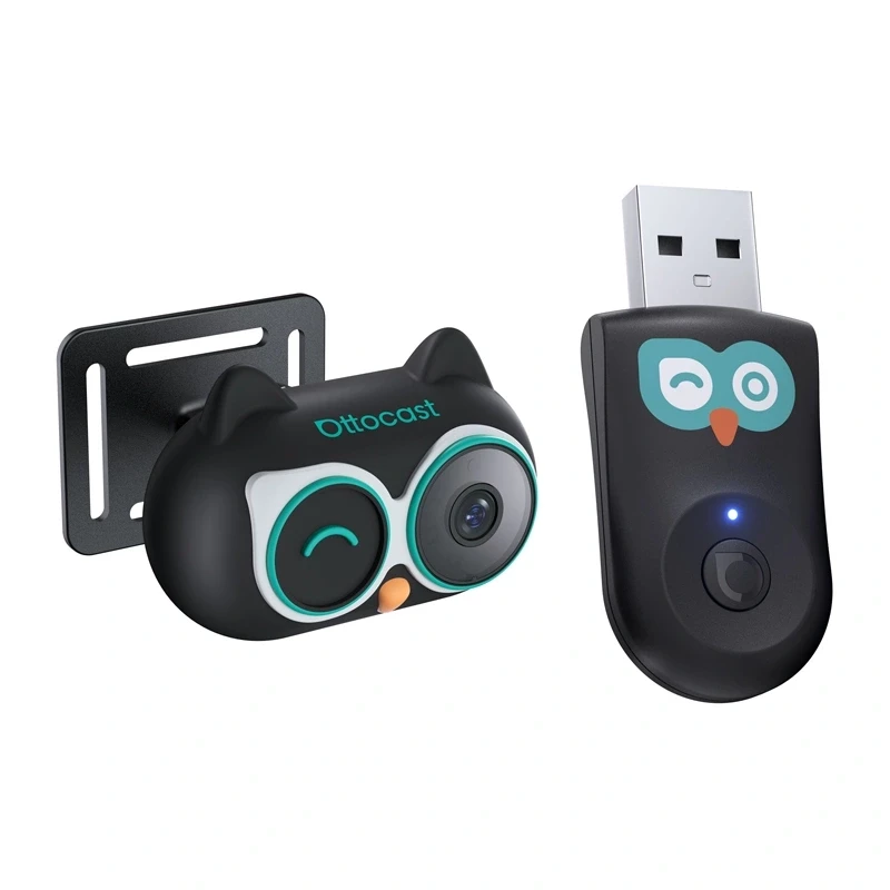 OTTOCAST CA520 Bezprzewodowy adapter CarPlay z Car Nanny (Cabin Care)