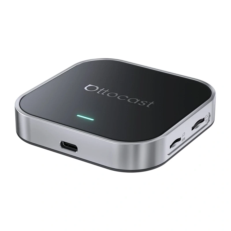 OTTOCAST OttoAibox E2 Wireless CarPlay & Android Auto AI Box