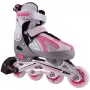 OUTDOOR EDGE Outrace Volt Wrotki inline szaro-różowe, rozmiar regulowany EU 40-43
